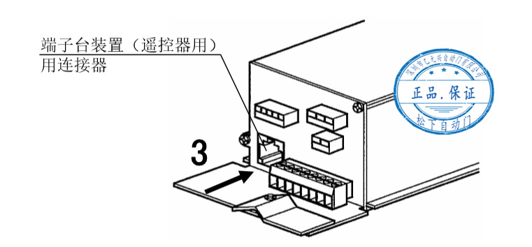 鬆下香蕉茄子视频控製器固定-左側